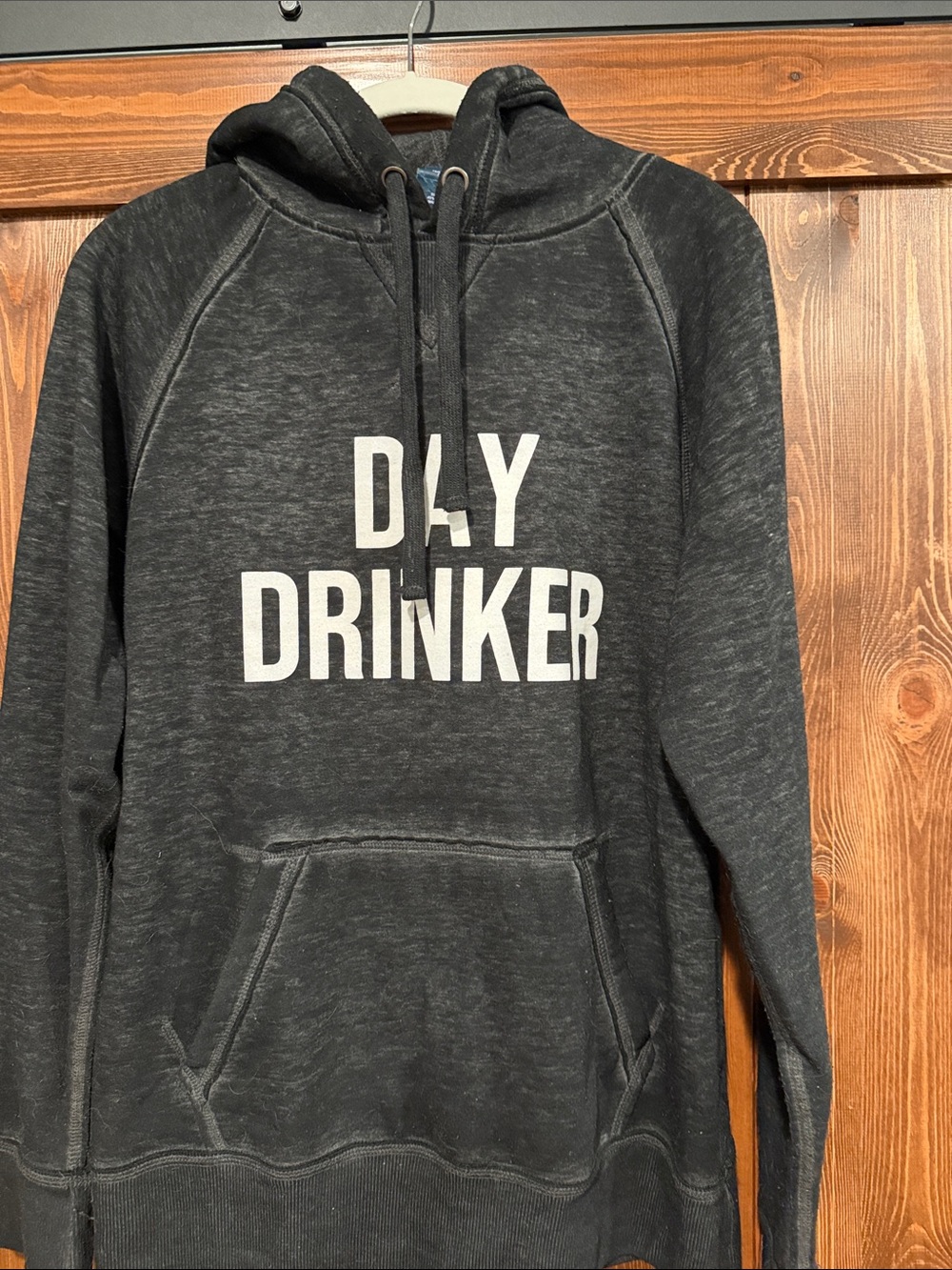 J. America Charcoal 'DAY DRINKER' Pullover Hoodie
